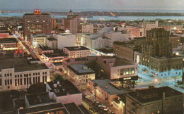 - DOWNTOWN SAN DIEGO, CALIFORNIA At Night  - Scan Verso - - San Diego