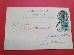 Belgique - Entier Postal De Maeseyck Pour La Prusse En 1893 - JJ 110 - Tarjetas 1871-1909