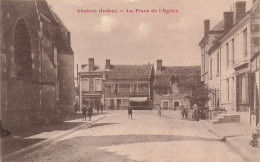 Chabris * La Place De L'église * Coiffeur - Autres & Non Classés