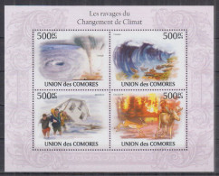 S13. Comoro MNH 2010 Flora - War On Global Warming - Autres & Non Classés