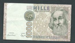 Italie -1000 Lire "M.Polo" / / 06/01/1982  -  IE 409289 R- Laura 10603 - 1.000 Lire