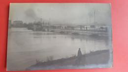 Carte Photo , Pont Et Innondation A Situer - A Identifier