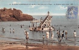 SAINT QUAY PORTRIEUX       LE RADEAU WATER CHUTE   JEU DE PLAGE - Saint-Nicolas-du-Pélem