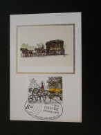 Carte Maximum Card Belgica 82 Diligence Cheval Horse Histoire Postale Postal History Bruxelles 11/12/1982 - 1981-1990