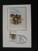 Carte Maximum Card Belgica 82 Postillon Cheval Horse Histoire Postale Postal History Bruxelles 15/12/1982 - 1981-1990