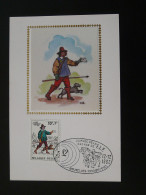 Carte Maximum Card Belgica 82 Facteur Postman Chien Dog Histoire Postale Postal History Bruxelles 12/12/1982 - 1981-1990