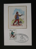 Carte Maximum Card Belgica 82 Facteur Postman Chien Dog Histoire Postale Postal History Bruxelles 15/12/1982 - 1981-1990