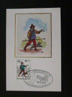 Carte Maximum Card Belgica 82 Facteur Postman Chien Dog Histoire Postale Postal History Bruxelles 16/12/1982 - 1981-1990