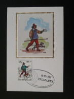 Carte Maximum Card Belgica 82 Facteur Postman Chien Dog Histoire Postale Postal History Bruxelles 18/12/1982 - 1981-1990