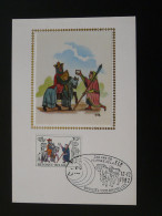 Carte Maximum Card Belgica 82 Messager Royal Cheval Horse Medieval Histoire Postale Postal History Bruxelles 12/12/1982 - 1981-1990