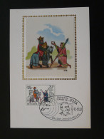 Carte Maximum Card Belgica 82 Messager Royal Cheval Horse Medieval Histoire Postale Postal History Bruxelles 13/12/1982 - 1981-1990