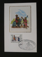Carte Maximum Card Belgica 82 Messager Royal Cheval Horse Medieval Histoire Postale Postal History Bruxelles 15/12/1982 - 1981-1990