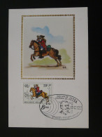 Carte Maximum Card Belgica 82 Facteur Cheval Postman Horse Posthorn Histoire Postale Postal History Bruxelles 13/12/1982 - 1981-1990