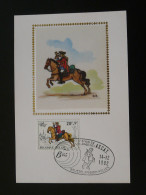 Carte Maximum Card Belgica 82 Facteur Cheval Postman Horse Posthorn Histoire Postale Postal History Bruxelles 14/12/1982 - 1981-1990