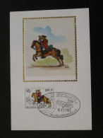 Carte Maximum Card Belgica 82 Facteur Cheval Postman Horse Posthorn Histoire Postale Postal History Bruxelles 16/12/1982 - 1981-1990
