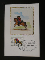 Carte Maximum Card Belgica 82 Facteur Cheval Postman Horse Posthorn Histoire Postale Postal History Bruxelles 18/12/1982 - 1981-1990