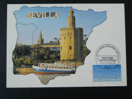 Carte Maximum Card Exposition Universelle Seville Sevilla France 1992 Ref 101934 - 1992 – Sevilla (Spanien)
