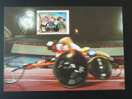Carte Maximum Card Championnat Du Monde Handisport France 2002 Ref 102034 - Sport Voor Mindervaliden