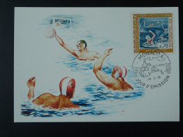 Carte Maximum Card Water Polo Jeux Olympiques Mexico Olympic Games Monaco 1968 Ref 102104 - Wasserball