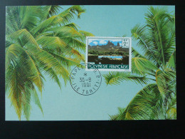 Carte Maximum Card Palmier Palm Tree Polynesie Francaise 1991 Ref 102190 - Cartes-maximum