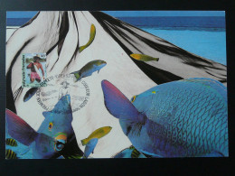 Carte Maximum Card Pêche Fishing Poisson Fish Polynesie Francaise 1993 Ref 102195 - Cartoline Maximum