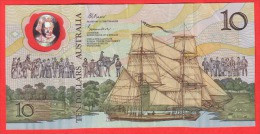 AUSTRALIE - 10 Dollars En Polymère  De 1988 - Pick 49b - 1988 (10$ Kunststoffgeldscheine)