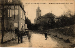 CPA Gramat Le Couvent Avenue De La Gare (1275377) - Gramat