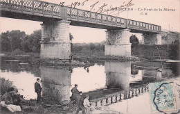 Houilles - Le Pont De La Morue - Pecheur A La Ligne  - CPA°J - Houilles