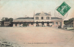 Rambouillet * Place De La Gare * Ligne Chemin De Fer - Rambouillet