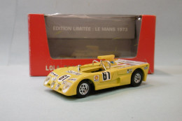 Verem - LOLA T280 #61 24 Heures Du Mans 1973 Réf. 606 1/43 - Verem