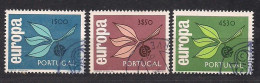 Portugal Cept 1965 Yvertn° 971-73 (°) Oblitéré Cote 9,50 Euro - 1965