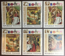 Togo 1972 Christmas Paintings MNH - Togo (1960-...)