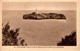 SANTANDER - Vista De La Isla De Mogron Desde El Palacio De La Magdalena - Cantabria (Santander)