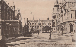 GUILD HALL SQUARE & POST OFFICE - PLYMOUTH - 1907 - Plymouth