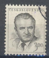 Tchécoslovaquie 1953 Mi 808 (Yv 715), Obliteré, Varieté Position 37/1 - Abarten Und Kuriositäten