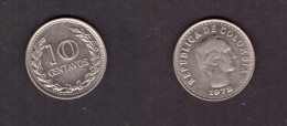 COLOMBIA   10 CENTAVOS 1972 (KM # 253) #7276 - Kolumbien