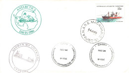 AUSTRALIAN ARCTIC TERR. - COVER 24.1.1986 MACQUARIE ISL. / *1024 - Briefe U. Dokumente