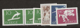 1953 MNH Sweden Mi 379-82  Postfris** - Neufs