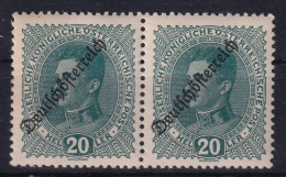 AUSTRIA 1919 - MNH - ANK 234 - Pair! - Unused Stamps