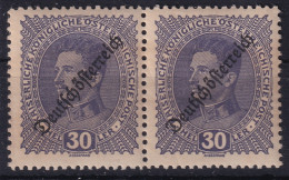 AUSTRIA 1919 - MNH - ANK 236 - Pair! - Ungebraucht