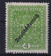 AUSTRIA 1919 - MLH - ANK 245A - Unused Stamps