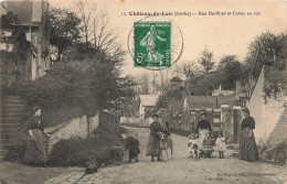 Château Du Loir * La Rue Berthier Et Caves En Roc * Villageois - Chateau Du Loir