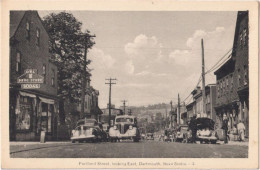 Portland Street Looking East - Dartmouth, Nova Scotia - & Old Cars - Autres & Non Classés