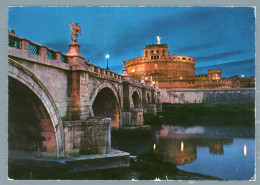 °°° Cartolina - Roma N. 1447 Ponte E Castel S. Angelo Viaggiata °°° - Castel Sant'Angelo