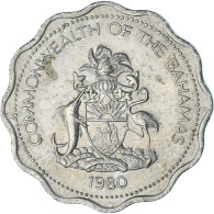 Monnaie, Bahamas, 10 Cents, 1980 - Bahamas