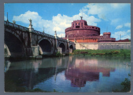 °°° Cartolina - Roma N. 1449 Ponte E Castel S. Angelo Viaggiata °°° - Castel Sant'Angelo