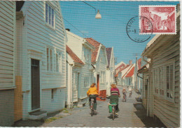 Norvège Carte Maximum 1975 Stavanger 657 - Cartoline Maximum