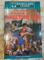 Livre The Football League Club Directory 1988 - 1950-Aujourd'hui
