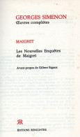 Bradé : Les Nouvelles Enquetes De Maigret , L'Improbable Monsieur Owen , Ceux Du Grand Café - Simenon