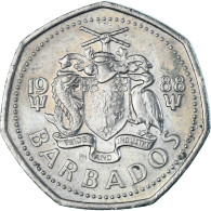 Monnaie, Barbade, Dollar, 1988 - Barbados (Barbuda)